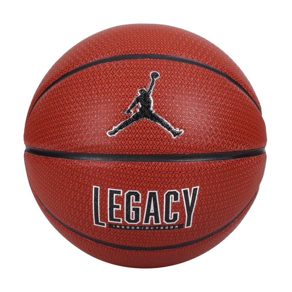 NIKE JORDAN LEGACY 2.0 8P 7號球 標準籃球 比賽 訓練 運動 耐磨 耐用 深溝 精準控球 琥珀, , large
