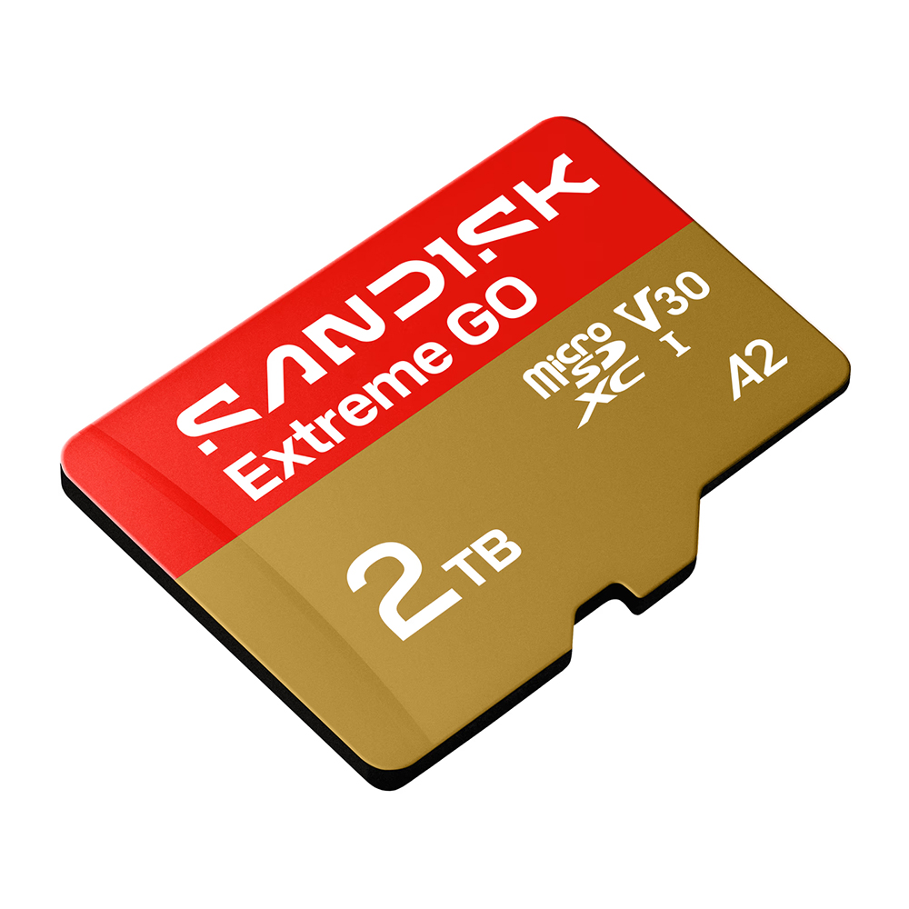 【SanDisk】Extreme GO 2TB microSDXC A2 U3 UHS-I V30 4K 記憶卡, , large