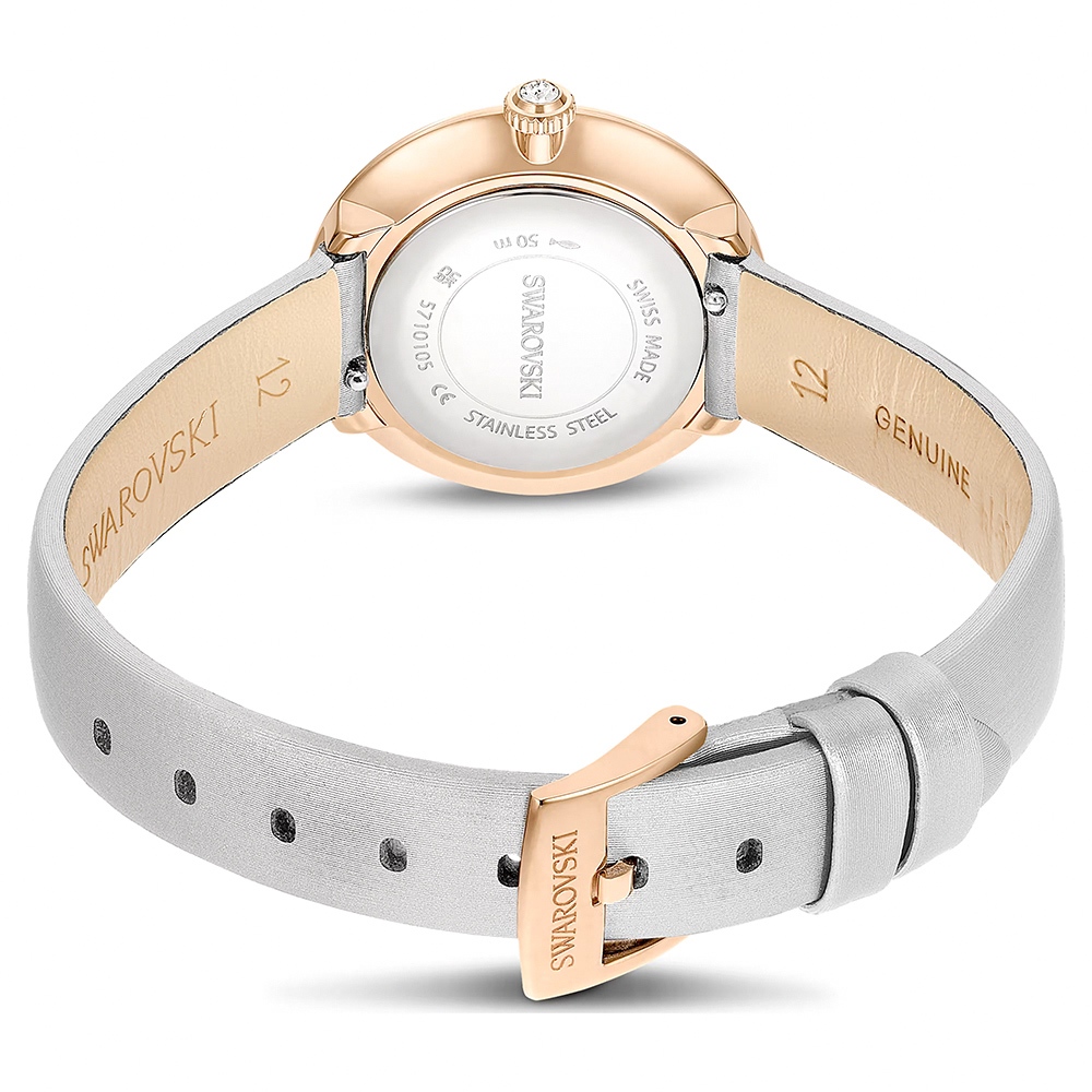 SWAROVSKI 施華洛世奇 Matrix Tennis 水晶錶圈手錶 女錶-30mm 送禮推薦 5710105, , large