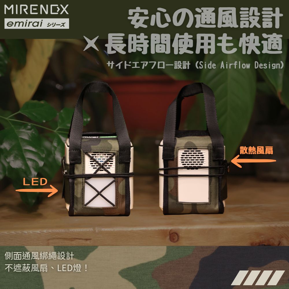 【MIRENEX】emirai BAG-430P | Energy Storage Mini-Walle PRO - Dedicated Camouflage Workwear Vest Protective Cover, , large