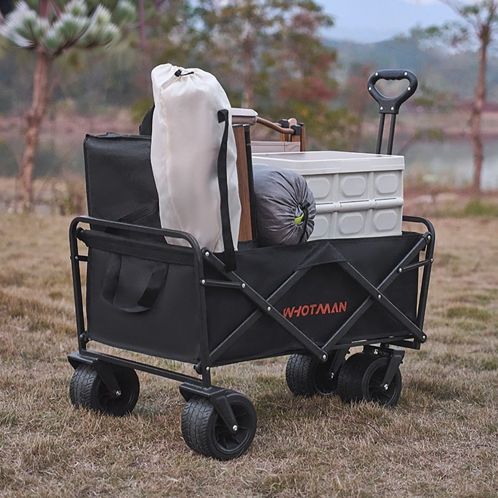 Whotman - 3-Second Folding Large Capacity Disc Brake Tank Camper Van - Off-White, , large