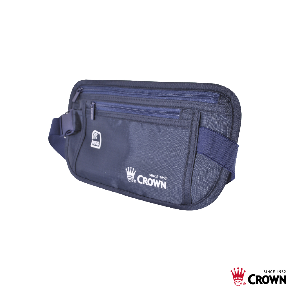 CROWN-RFID Travel Waist Bag, , large