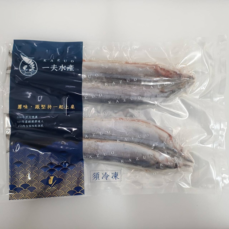 【一夫水產】經典海味烤肉組（草蝦x1/ 白蝦x1/ 秋刀魚x1/ 透抽x1/ 飛魚卵香腸x1/ 花枝丸x1/ 小卷）, , large