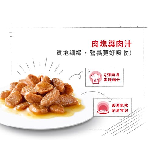 【拉拉寵物小舖】法國皇家 貓主食餐包 A30+12W 12+歲老貓主食濕糧 貓主食濕糧, , large