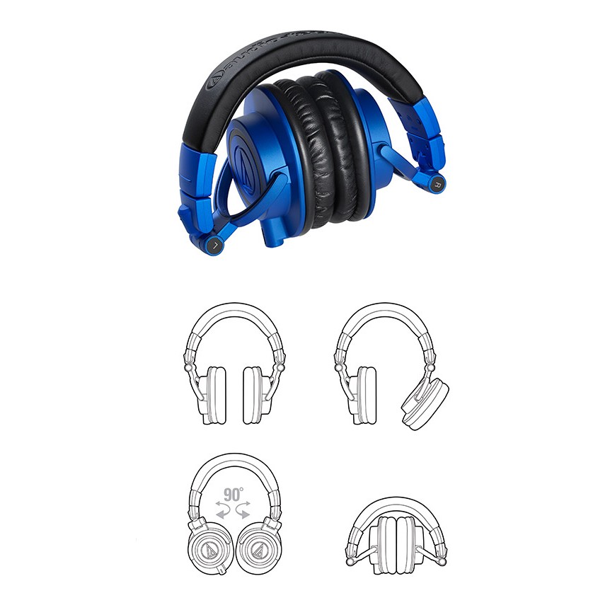 Audio-Technica 鐵三角 ATH-M50xBB 專業型監聽耳機 【敦煌樂器】, , large