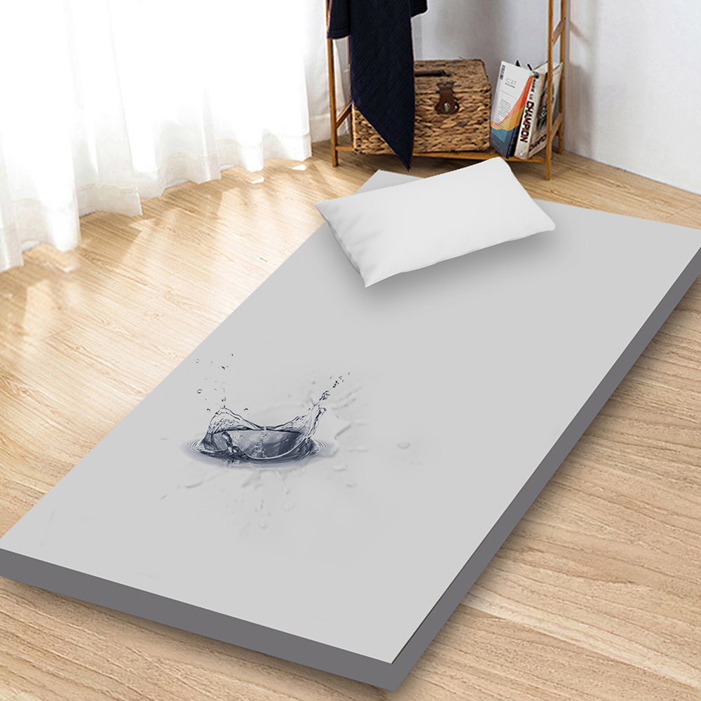 【寢室安居】10cm日式記憶摺疊床墊 單人3尺  台灣製 3M防潑水 抗菌 + 防蹣(多色任選), , large