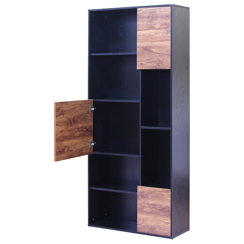 Cologne stylish bookcase with doors, , large