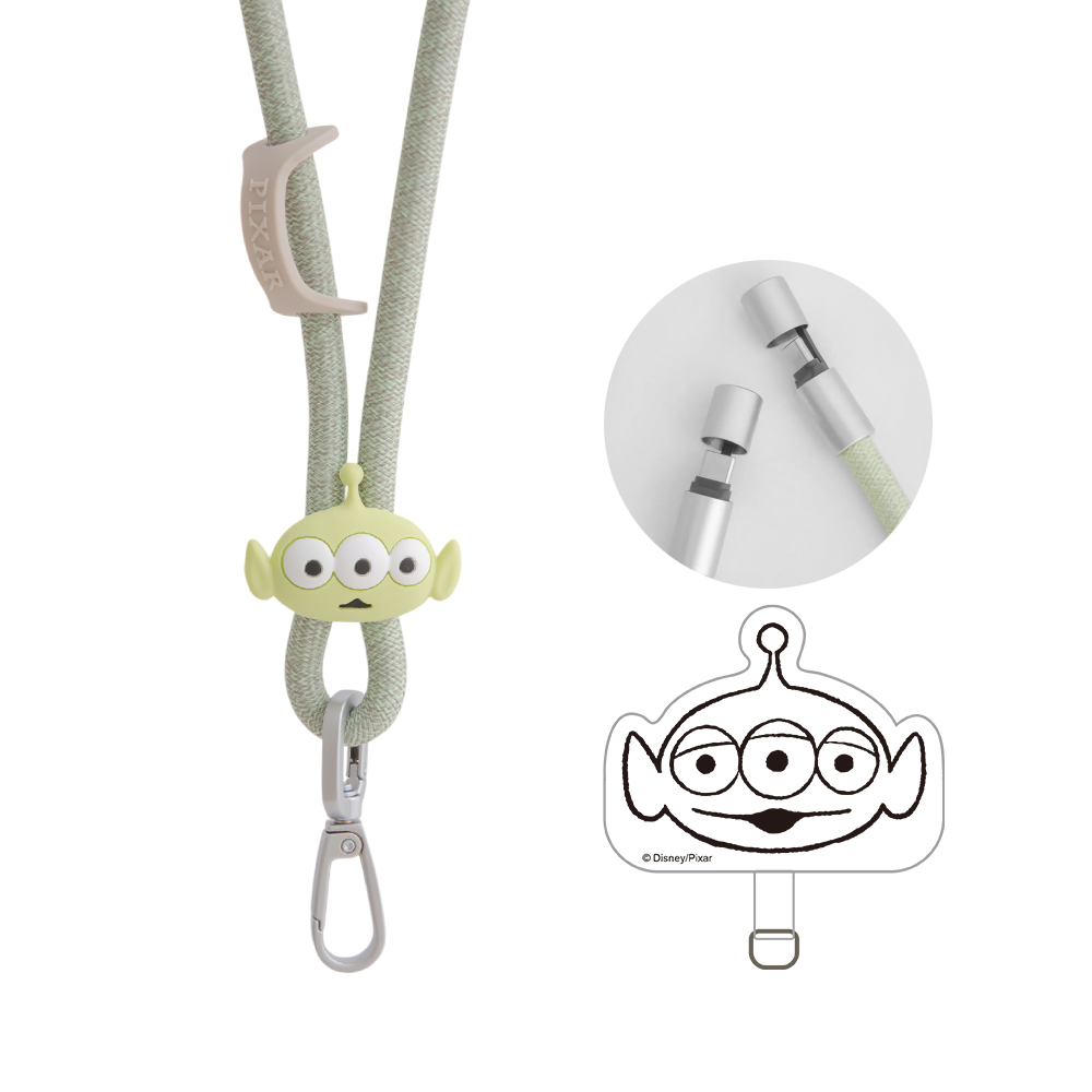 【Disney】 Toy Story Alien - 65W Type-C Charging Phone Strap , , large