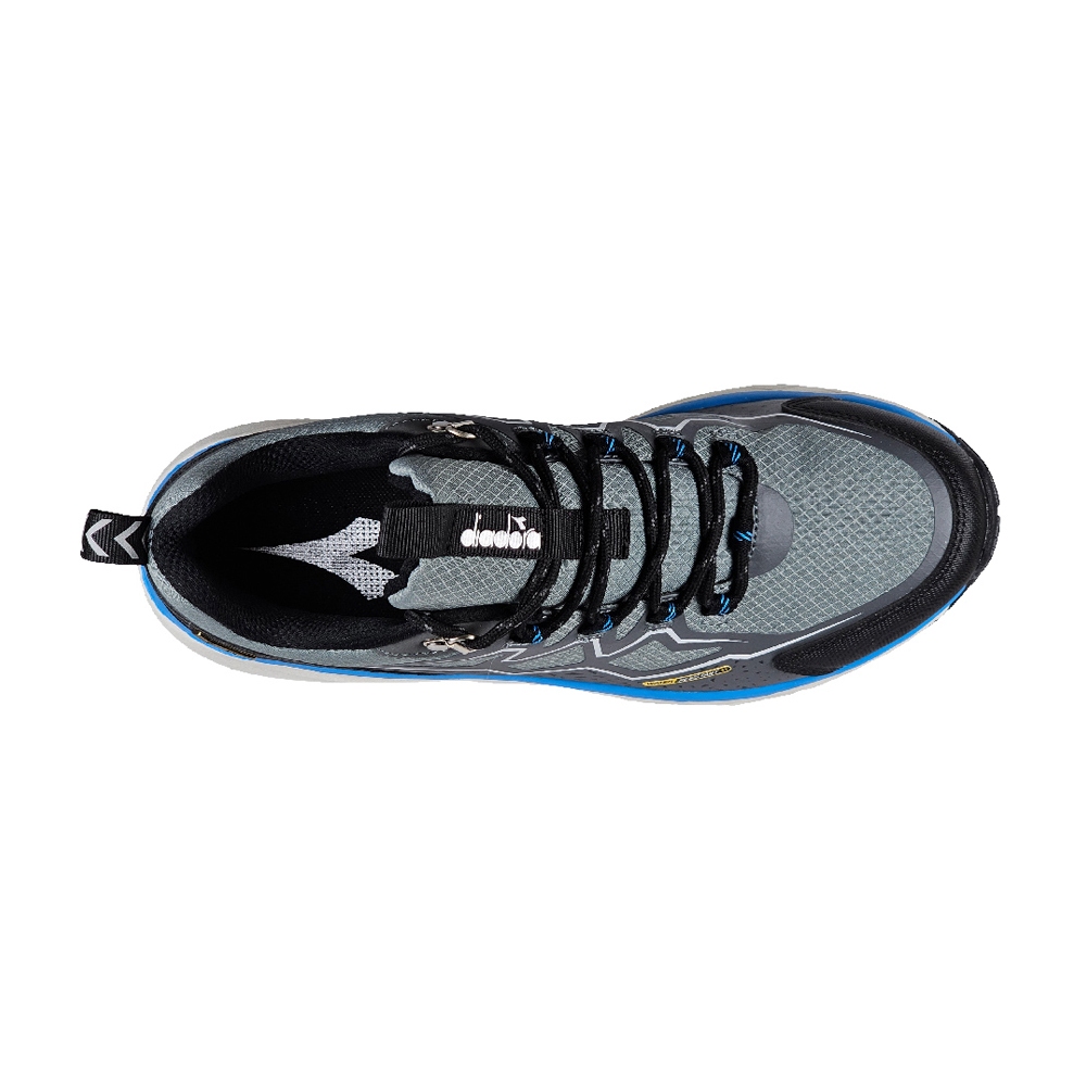 DIADORA迪亞多那 漫遊者戶外越野鞋 男運動鞋 男鞋 登山鞋 輕量 透氣 防潑水 緩衝 吸震 耐磨 防滑 灰 黑紅, , large