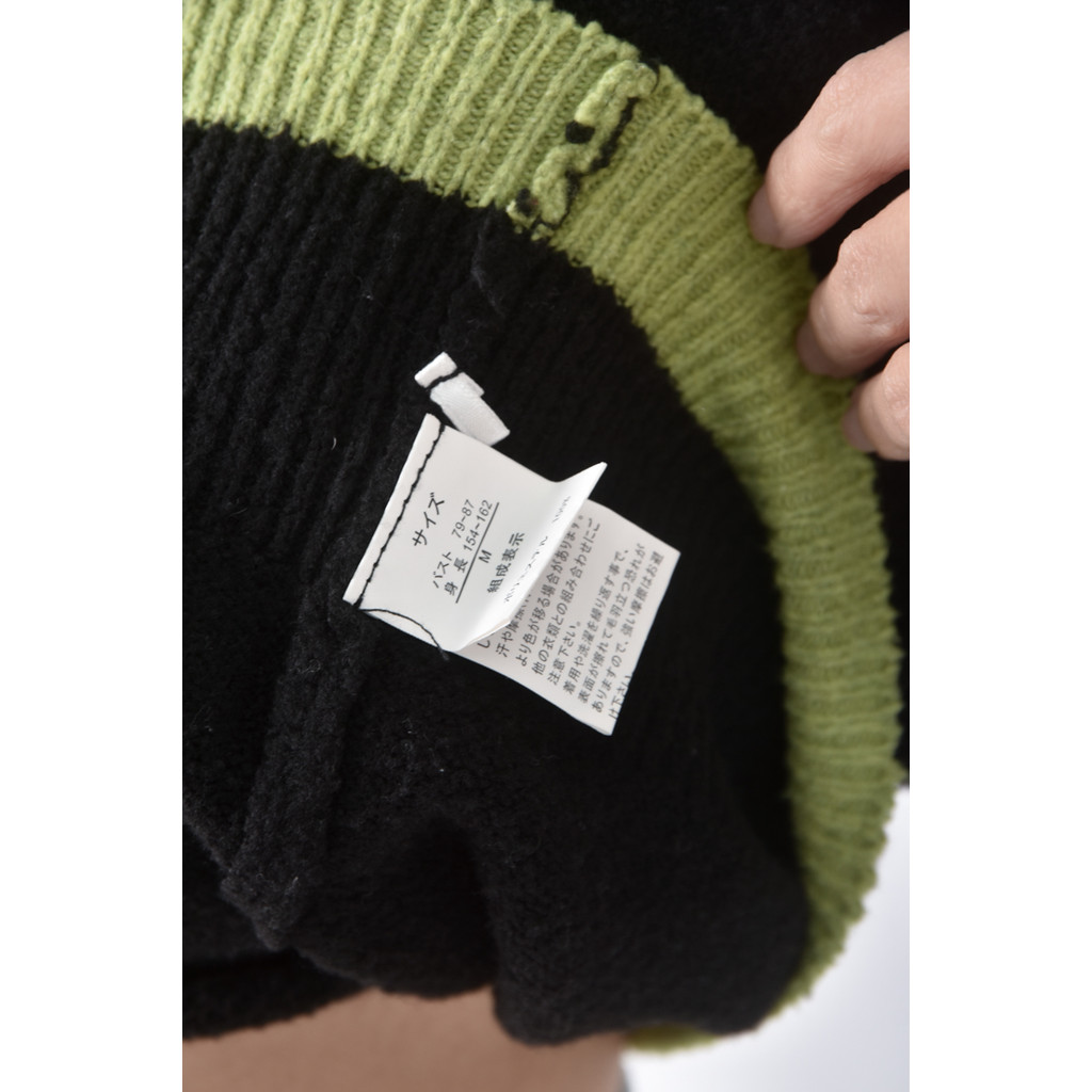 (M) 質感圓領黑色長袖上衣二手衣, , large