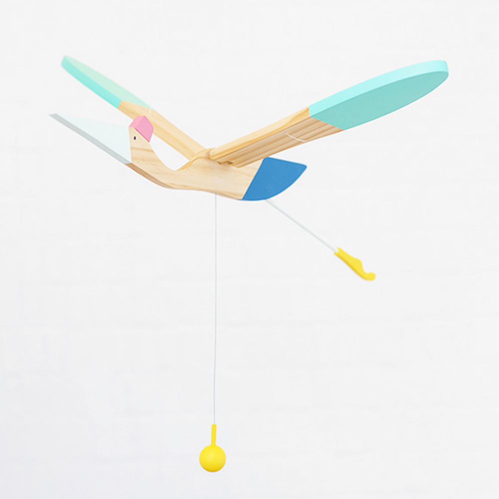 [eguchi co,. Ltd.] eguchitoys Mobile Bird Mini Bird, , large