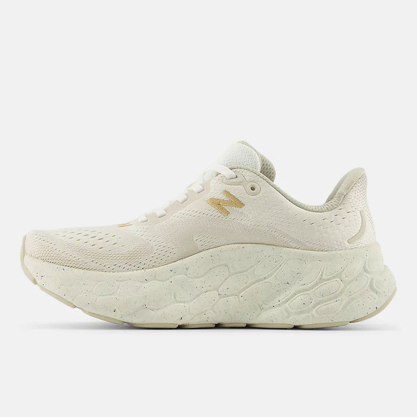 New Balance Fresh Foam X More V4 女 慢跑鞋 運動 D寬楦 奶白 [WMORWS4], , large