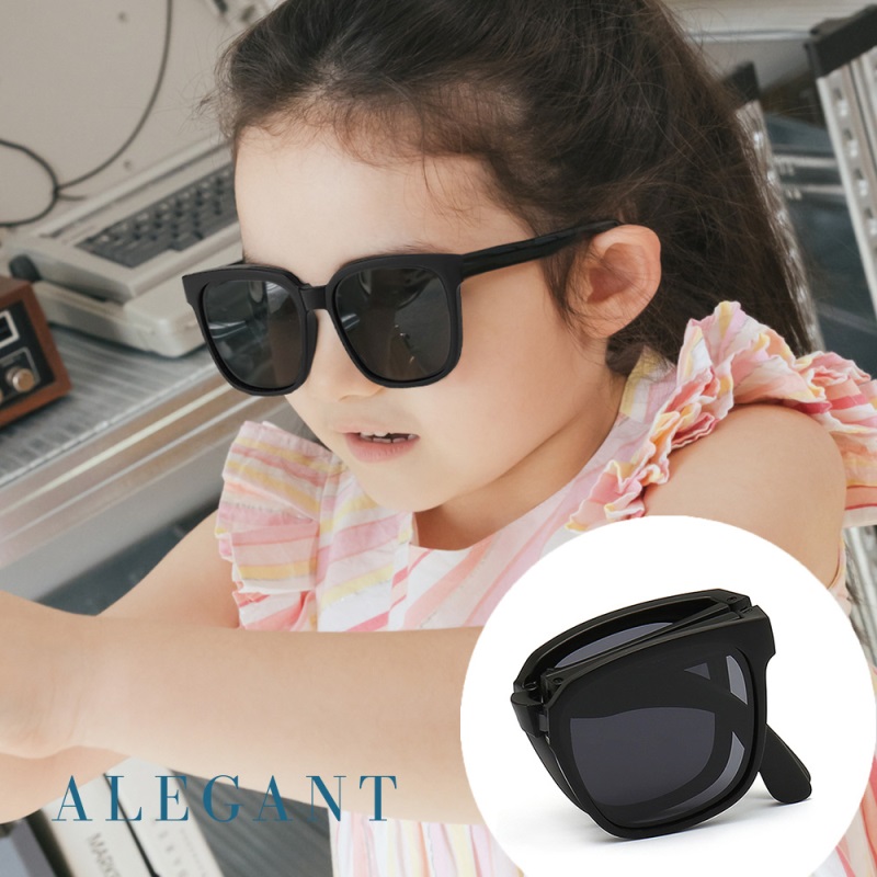 KIDs sunglasses-BLACK, , large