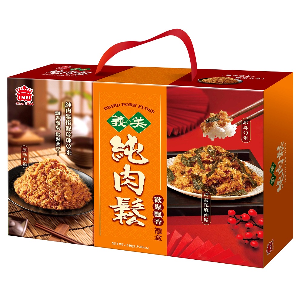 義美純肉鬆 歡聚飄香禮盒, , large