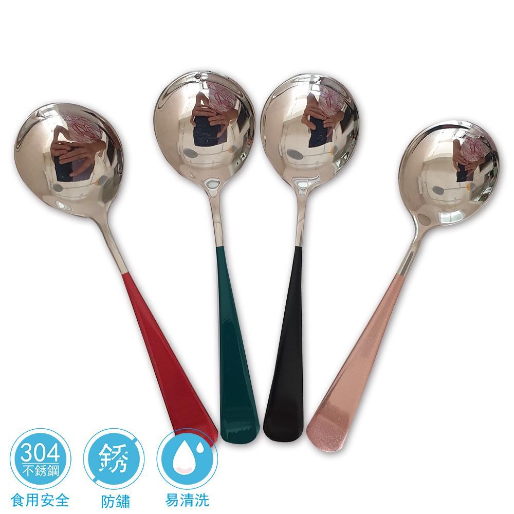 【MORRIES莫利仕】中式304銀彩不鏽鋼湯匙VS-mor03, , large