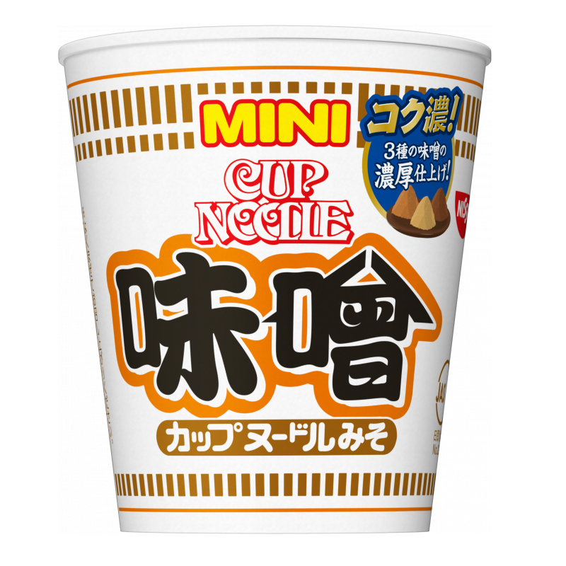 Nissin mini cup noodle miso, , large