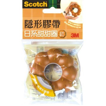3M 810BD日系甜甜圈膠台(多色)草莓