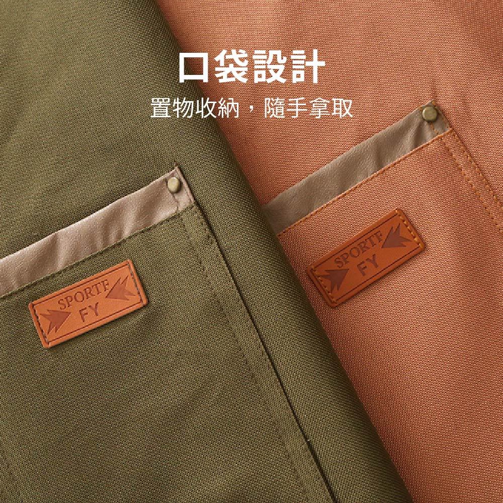 工作圍裙 日式圍裙 圍裙 日系圍裙【Ho覓好物】廚師圍裙 牛仔圍裙 圍裙 工業風圍裙 咖啡廳圍裙 JP1984, , large