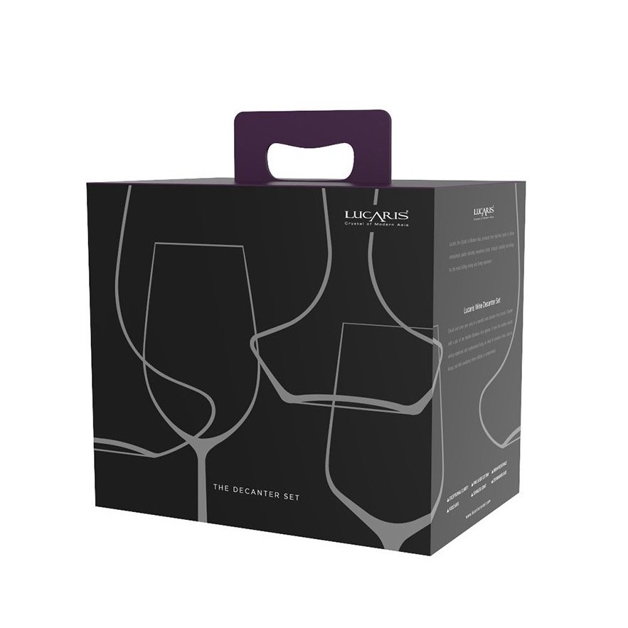 LUCARIS 禮盒組 醒酒瓶 紅酒杯 無鉛水晶玻璃 金益合玻璃器皿, , large