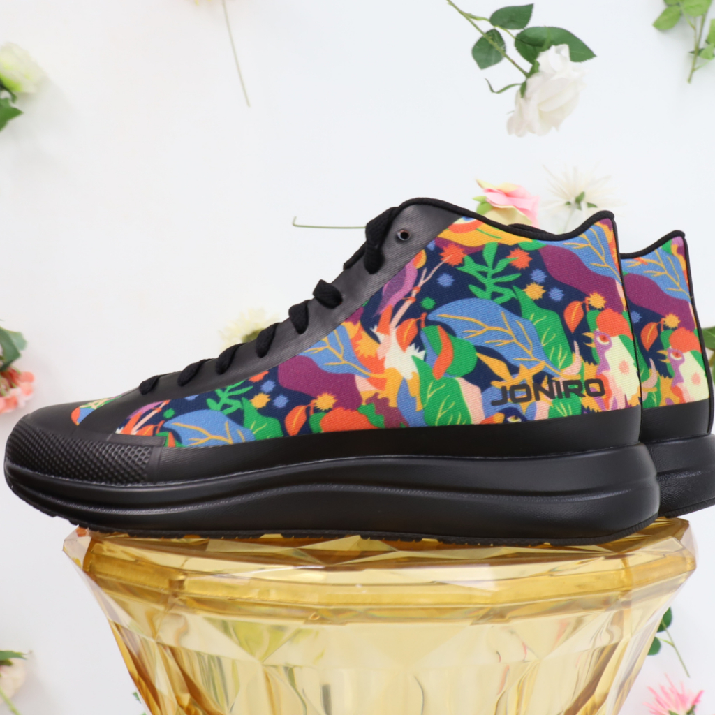 【JONIRO】100%MIT台灣製造 Fly Out 帆人鞋_都會叢林 帆布鞋 穿搭 白鞋 運動 休閒 學生(男女款), , large