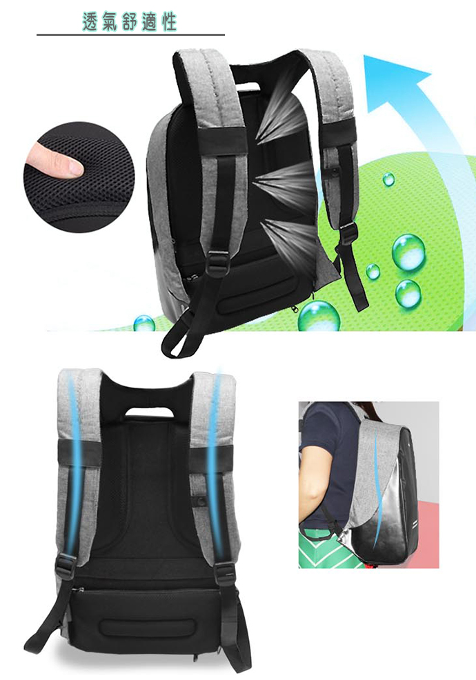 GS MALL Joyelife 智能防盜背包 防盜包 雙肩 背包 Joyelife 智能包 雙肩背包 雙肩包, , large