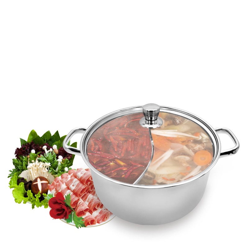 Yuanyang hotpot 24cm, , large