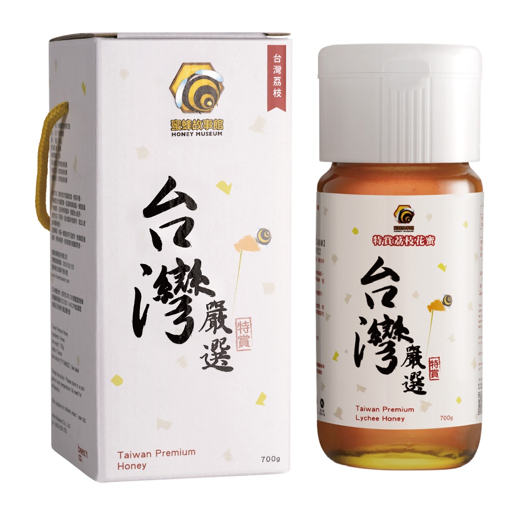 [蜜蜂故事館] 台灣嚴選荔枝花蜜700g, , large