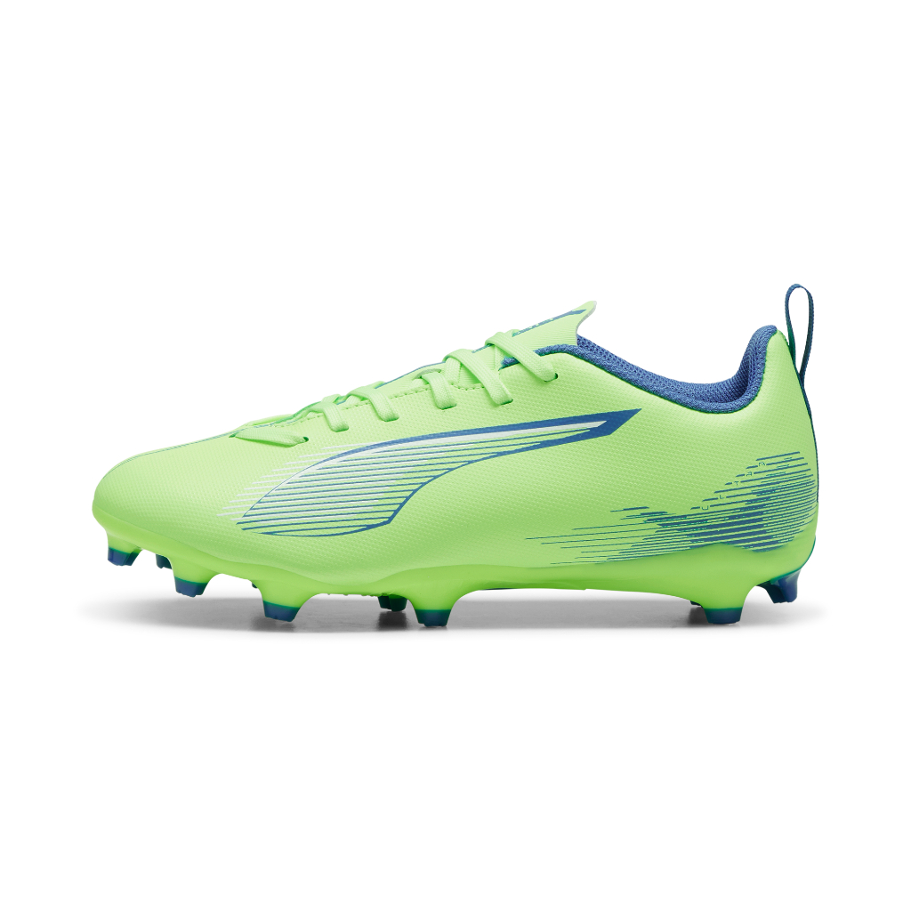 PUMA ULTRA 5 PLAY FG/AG Jr 兒童釘鞋 蘋果綠 草地足球 大釘 10769503【樂買網】, , large