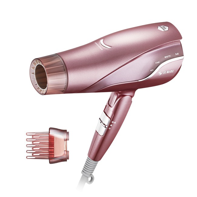 達新牌 光觸媒抗菌8000萬超水潤負離子吹風機 FD-808M 玫瑰金, , large