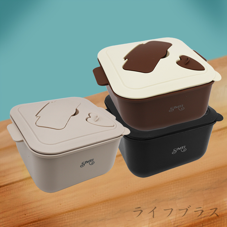 SIMEI 可微波304不鏽鋼方形泡麵碗-15cm-2入, , large