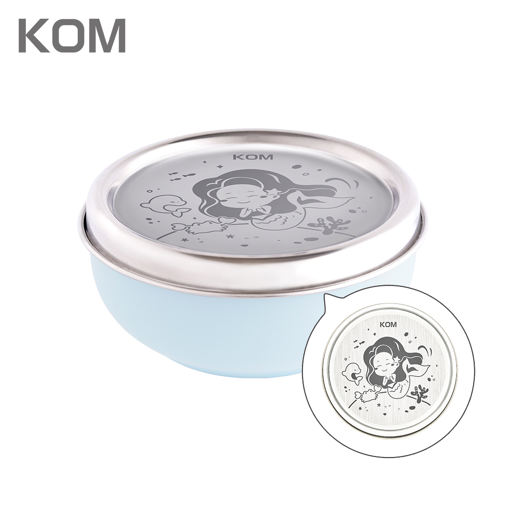 【KOM】夢想系列 磨砂316不鏽鋼兒童隔熱碗 (幼兒園指定/圓匙升級) 三款任選, , large