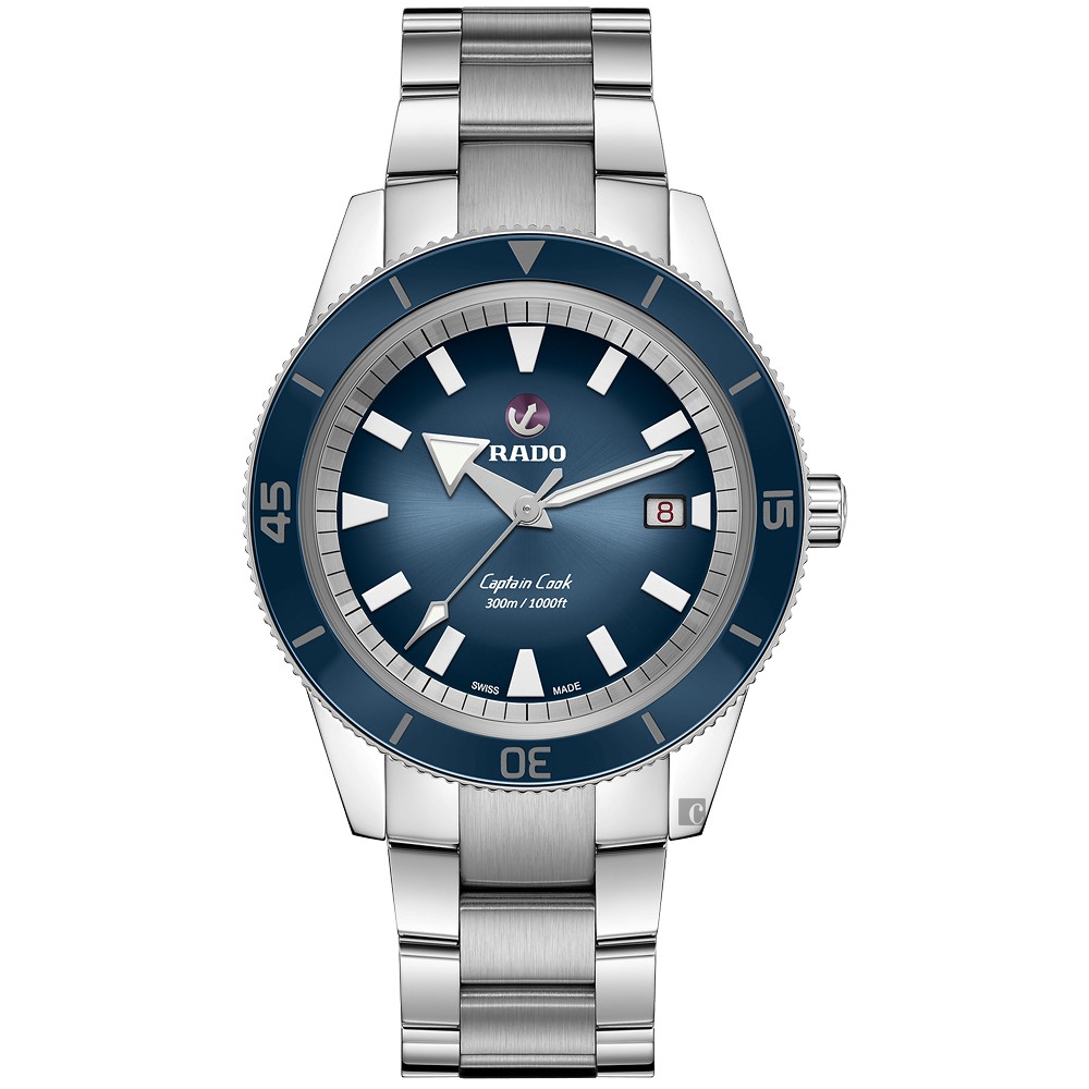 RADO 雷達 庫克船長自動機械腕錶-42mm R32105203, , large