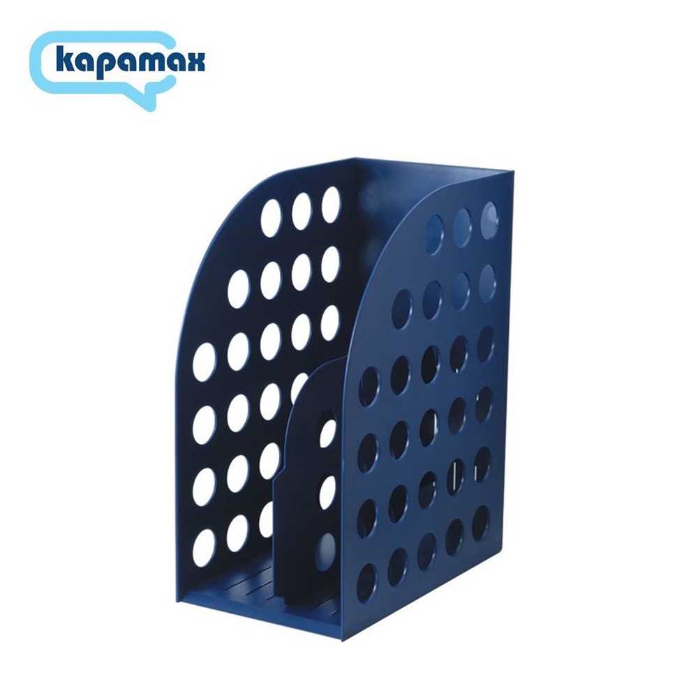 *需預訂【KAPAMAX】大型雜誌箱-附隔板 /書架(36300)灰, , large