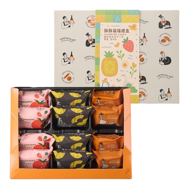 酥酥福福禮盒, , large