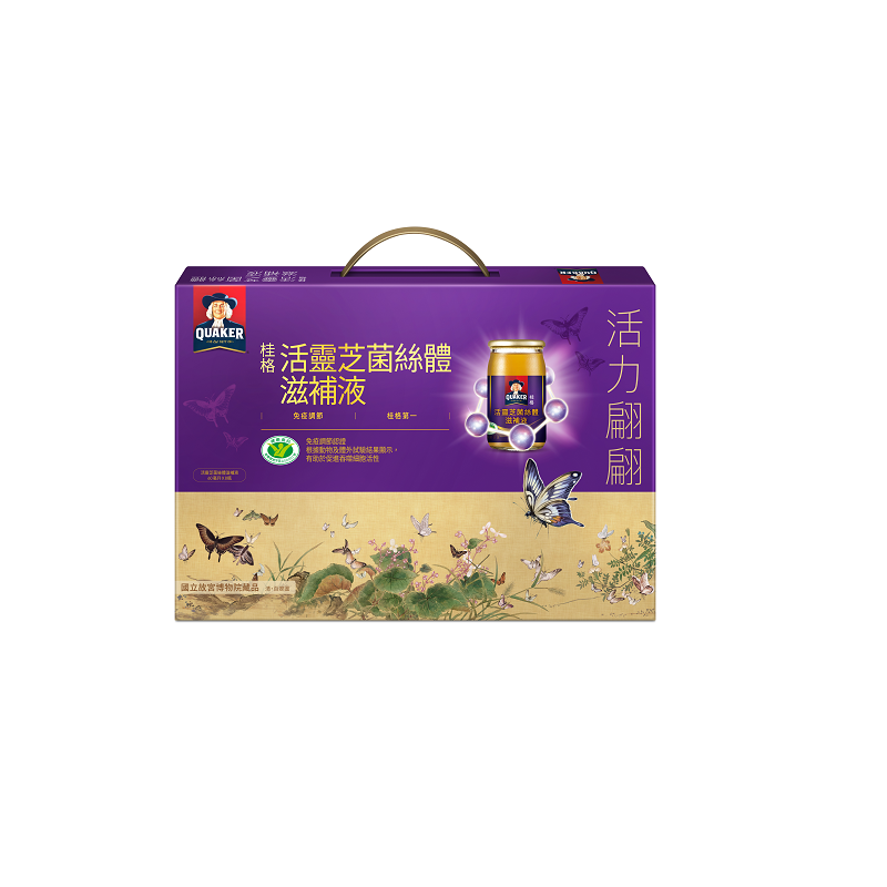 桂格活靈芝禮盒 60mlx8, , large
