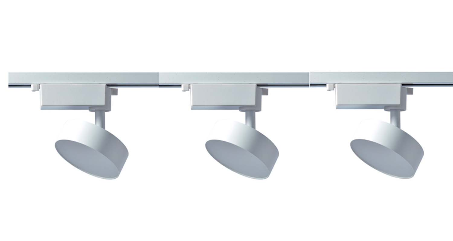 【感應王】SK-MC15-2  45W柔光微波感應軌道燈(燈具*3+100cm燈軌*1)可調日夜,距離及時間功能, , large