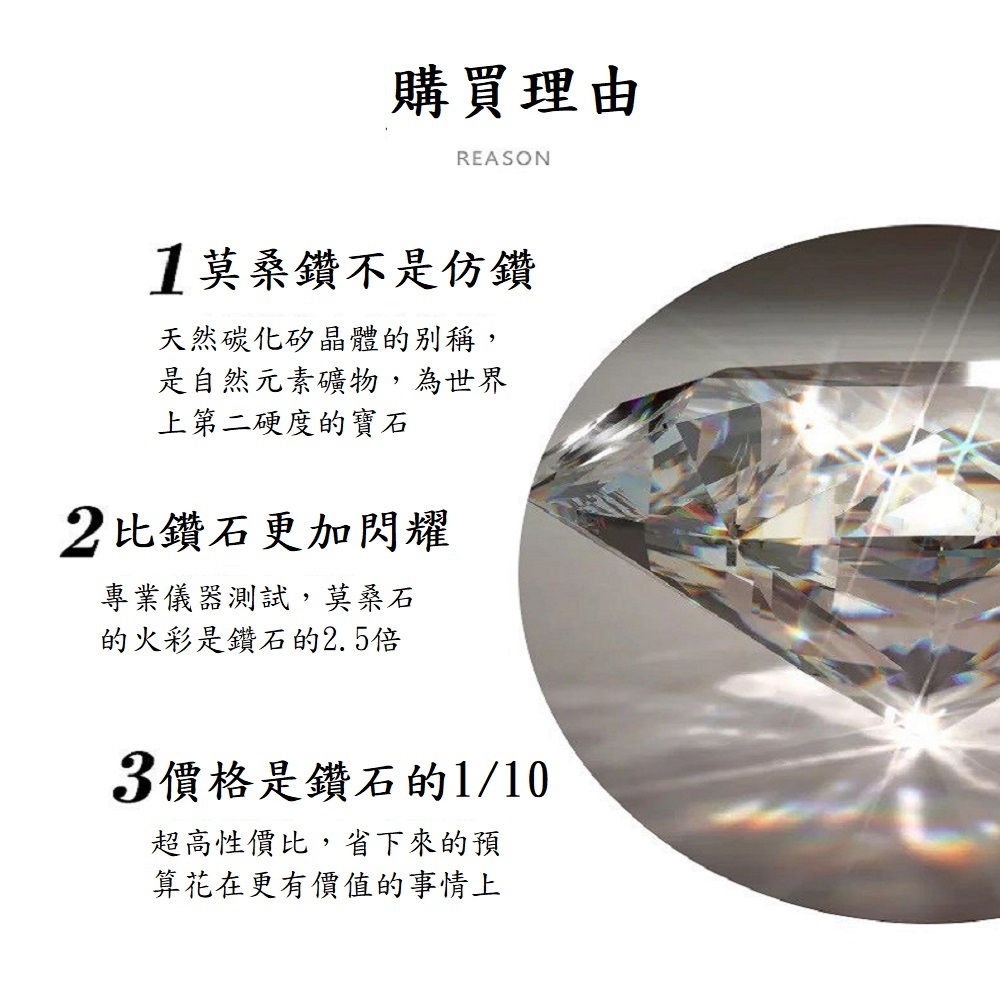 【A&R】莫桑鑽陽光手鍊0.5克拉附精美禮盒 , , large