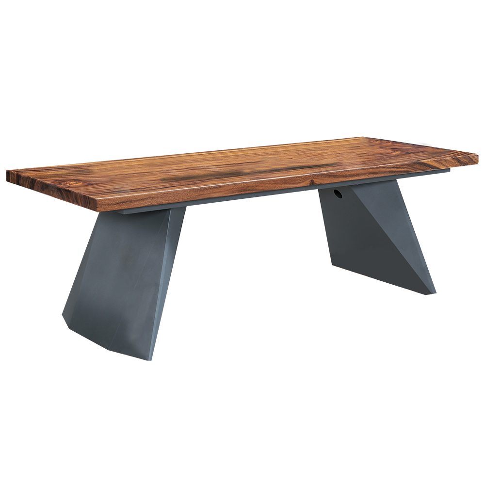 【Hampton 漢汀堡】澄希胡桃木7.6尺長方桌, , large