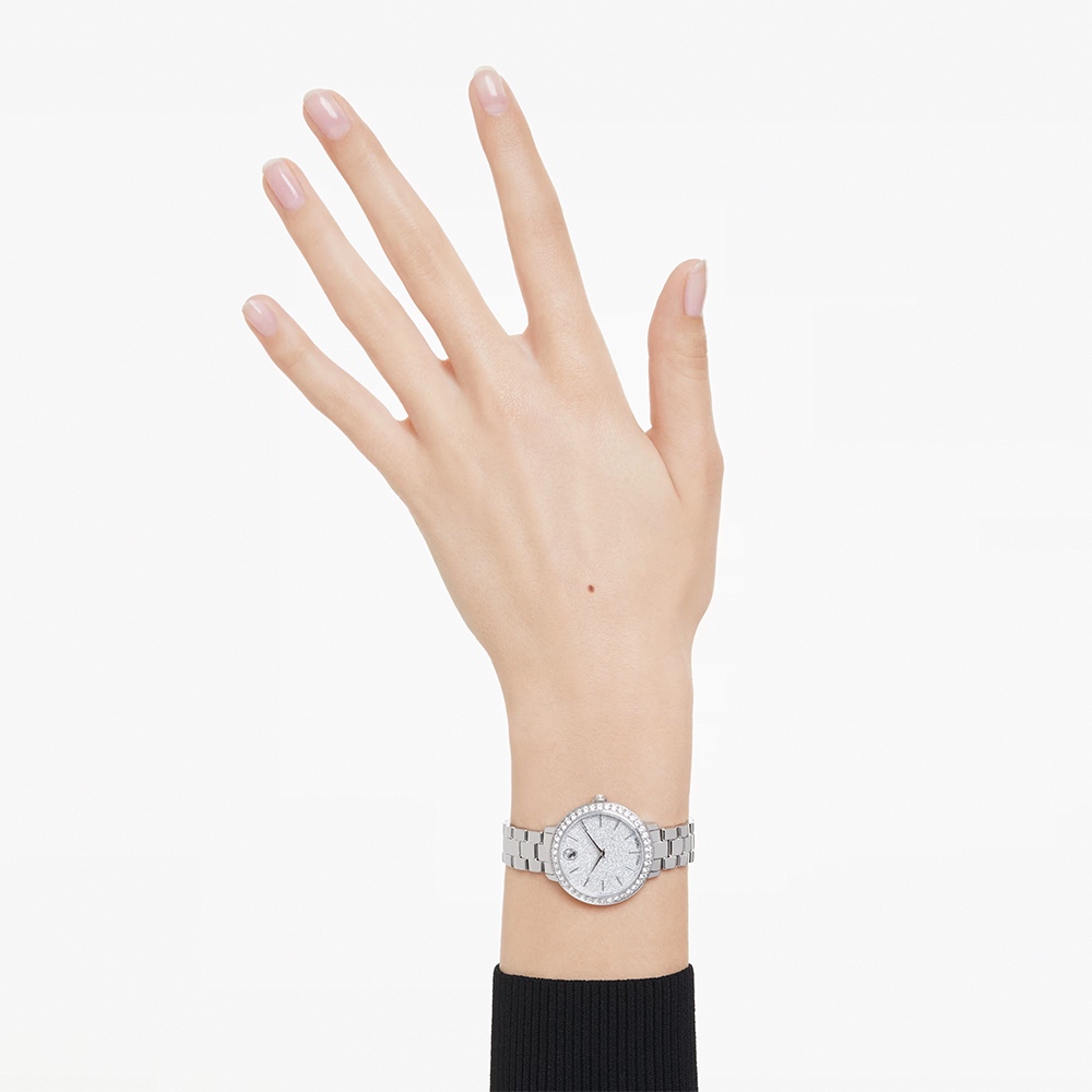 SWAROVSKI 施華洛世奇 Matrix 璀璨水晶手錶 女錶-30mm(5706182), , large