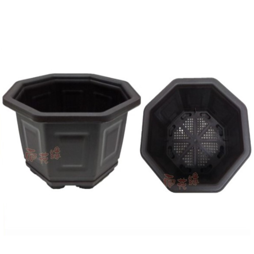 Octagonal Flower Pot - 9 inch, , large