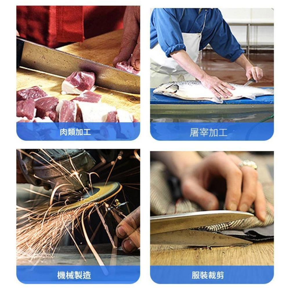 5級高強度丁腈磨砂防割手套M-黃, , large