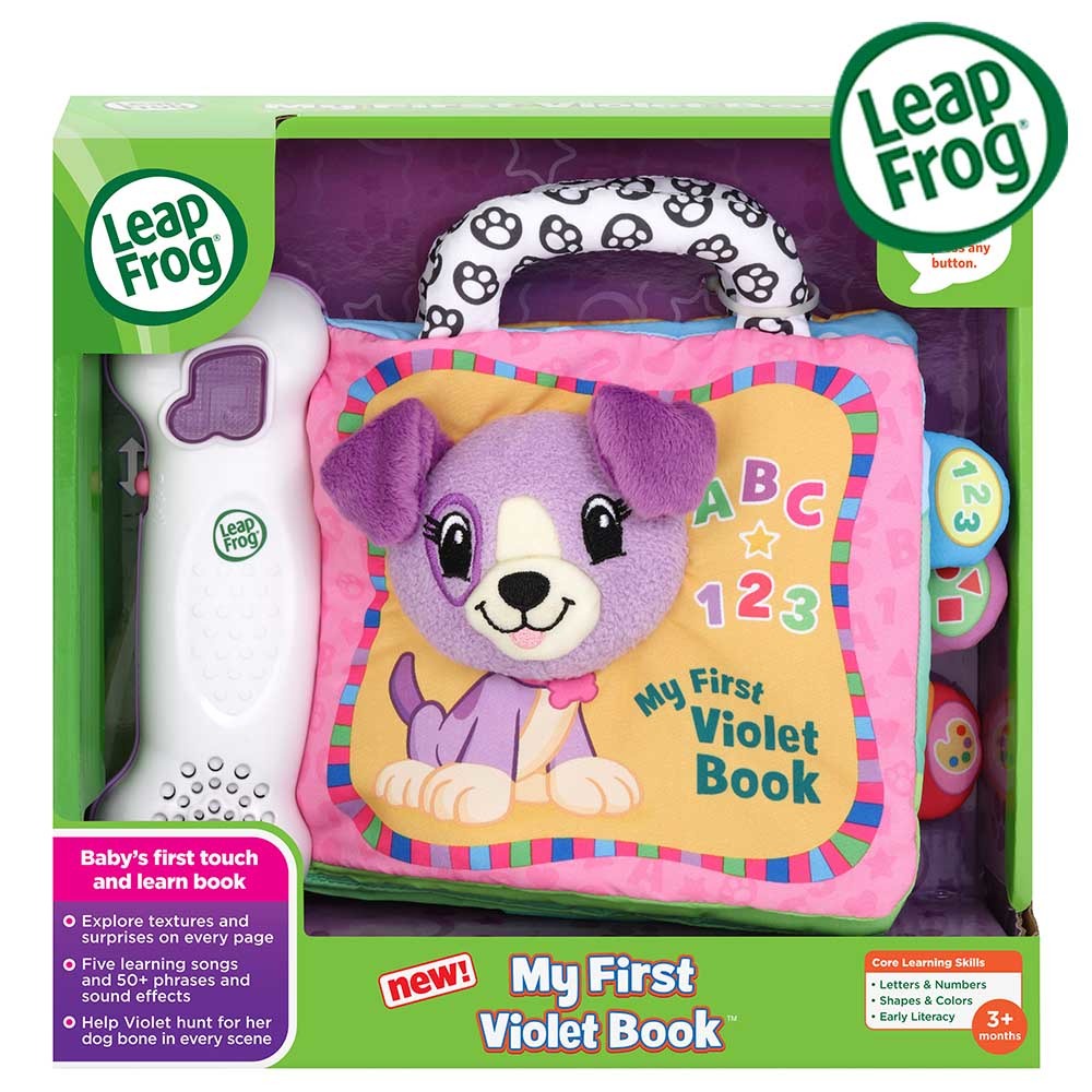 官方直營【LeapFrog】有聲學習布書-Violet, , large