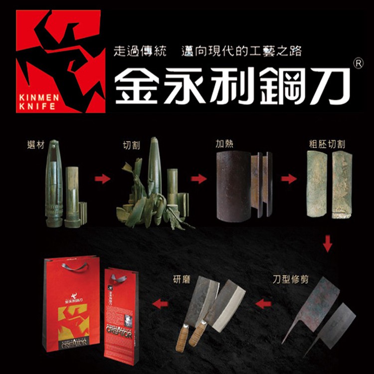 【金永利鋼刀】 家用料理必備三件刀具組, , large
