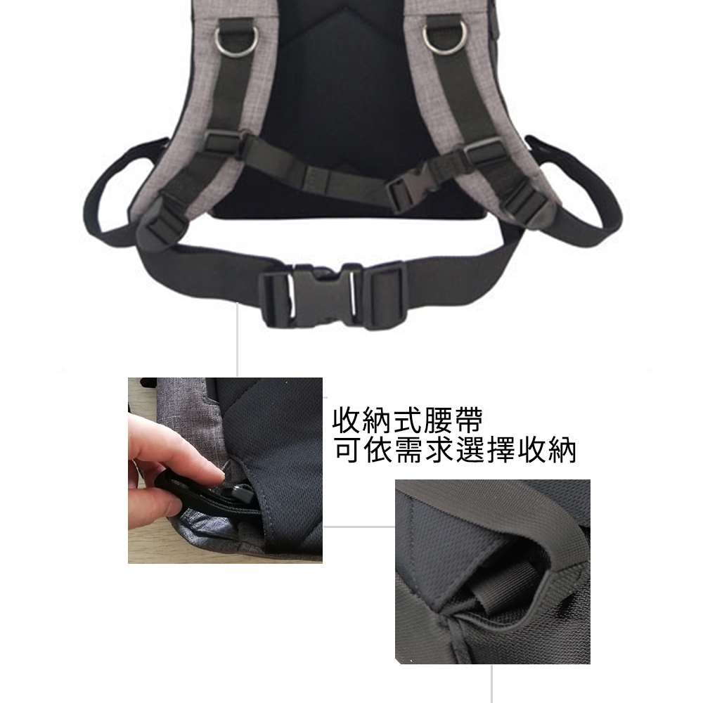 【Niche 樂奇】學生後背包 雙肩背包 防水後背包 24L N-5202, , large