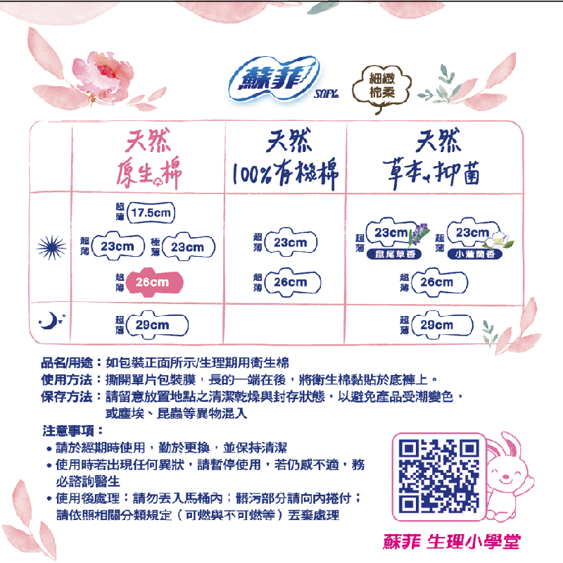 Sofy  Napkin 26CM Combo, , large