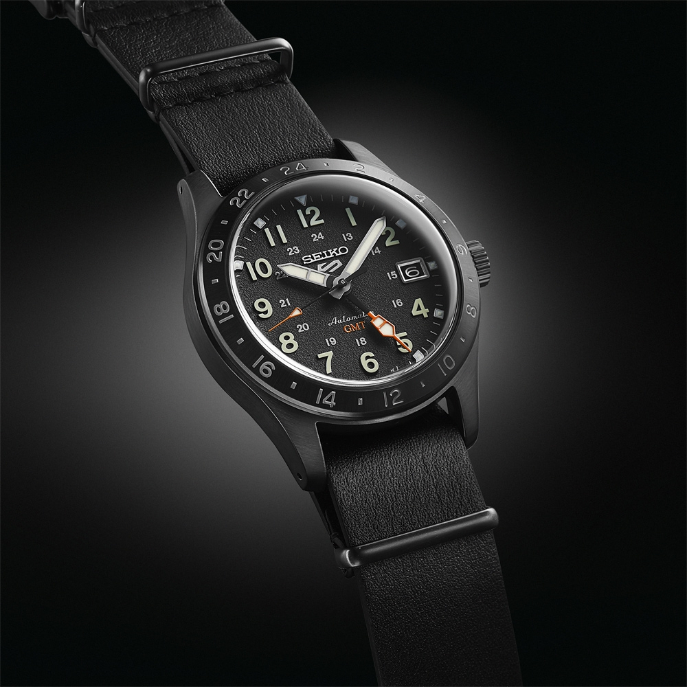 SEIKO 精工 5 Sports Field 系列 GMT機械錶 SSK025K1/4R34-00C0C, , large