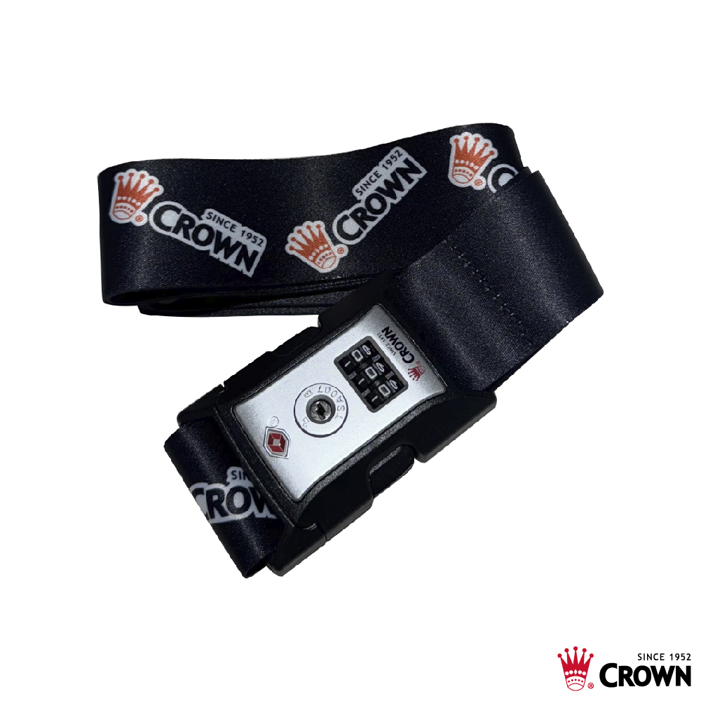 CROWN-TSA Luggage Strap, , large