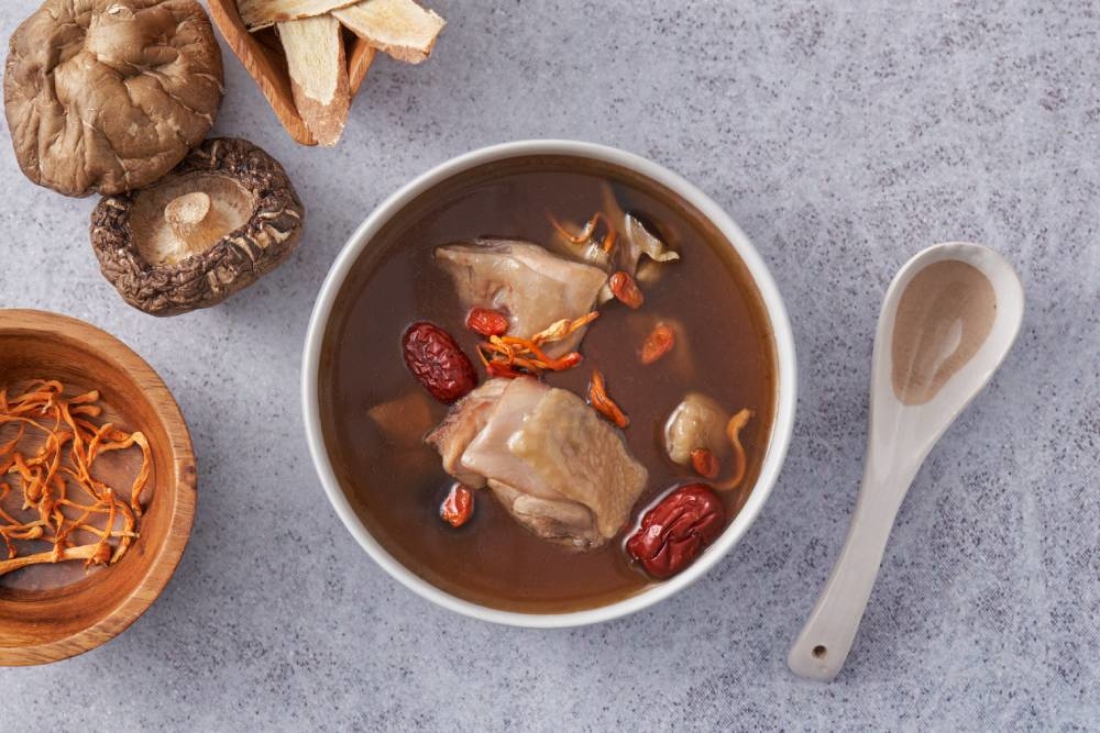 Golden Cordyceps Flower Chicken Soup(250g), , large