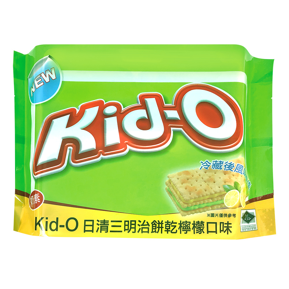 Kid-O日清三明治餅乾(檸檬口味)340g, , large