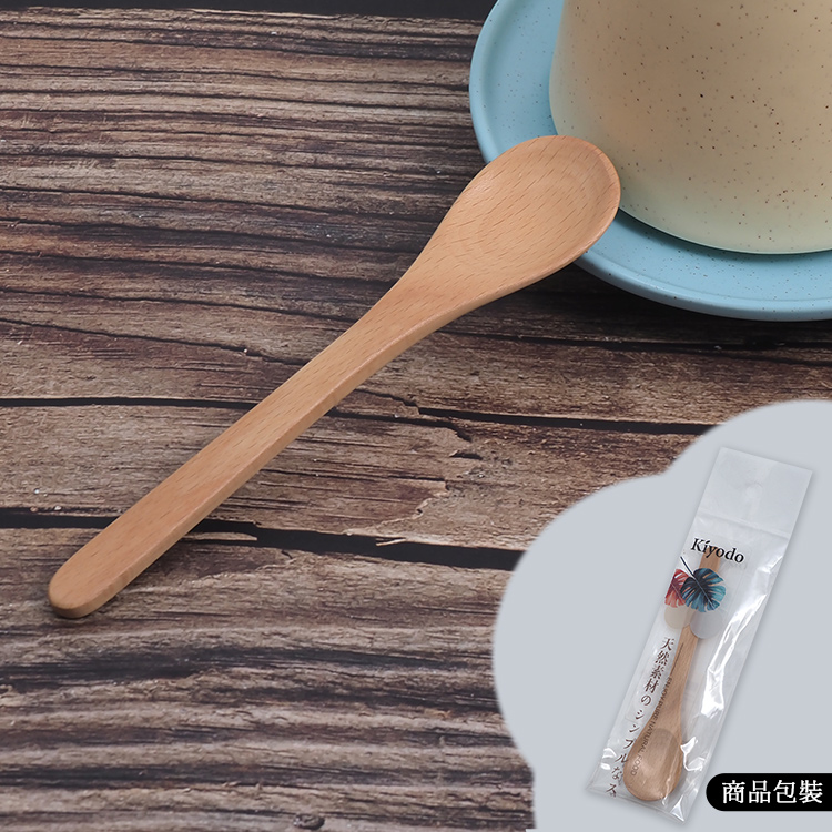 KIYODO手作山毛櫸點心咖啡匙-12入, , large